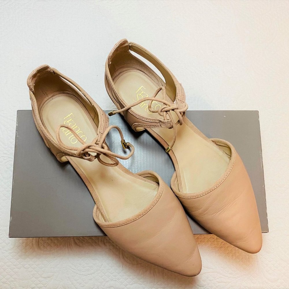 Franco Sarto Vintage Shaker Leather Flat